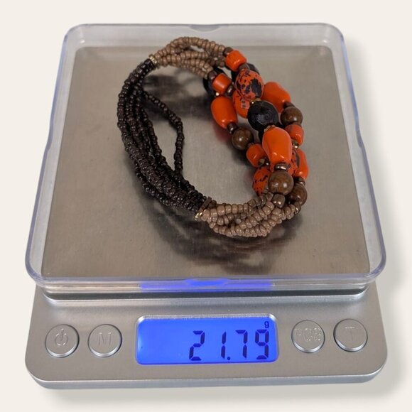 (2/$20) 8-Strand Bohemian Beaded Stretch Bracelet - Picture 5 of 5